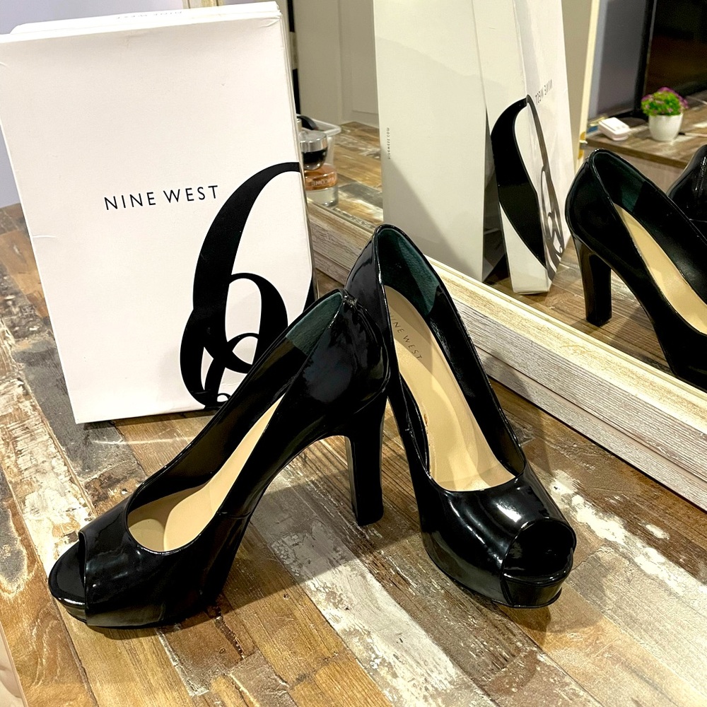 NINE WEST black High heels in Size 7 1/2